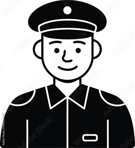 police officer cartoon