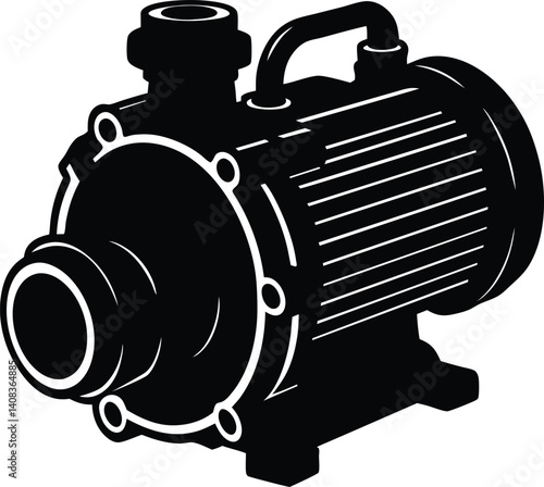 old engine oil pump