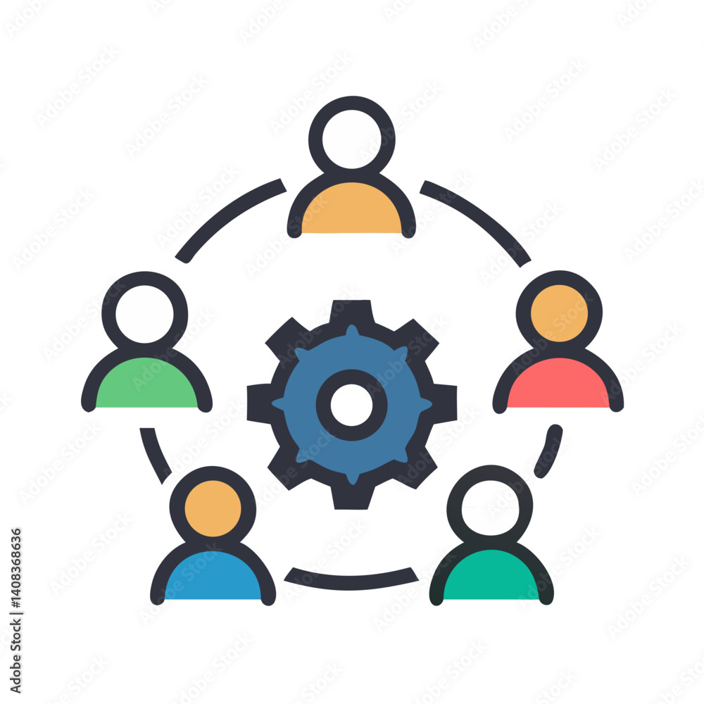 Target with User Icon Representing Audience Targeting and Marketing Focus Target with User Icon Representing Audience Targeting and Marketing Focus