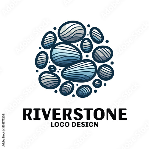 RiverStone Vector Logo Design