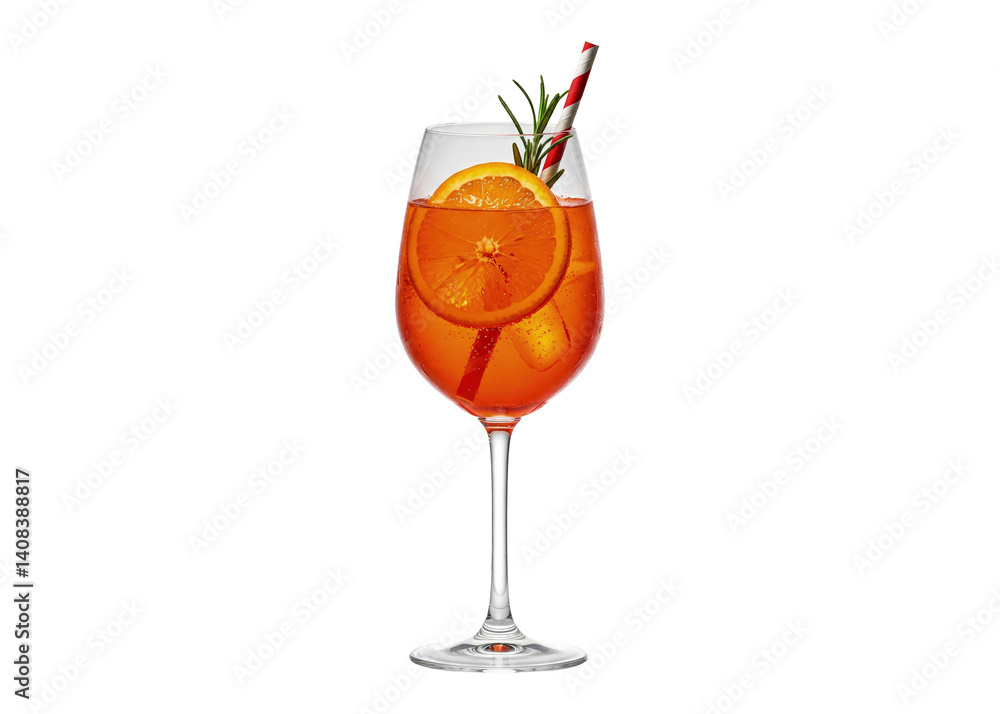 vibrant aperol spritz with rosemary vibrant aperol spritz with rosemary
