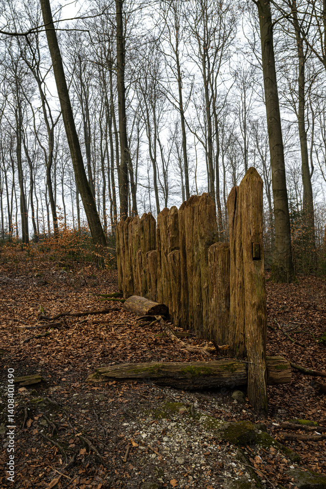 Ringwallanlage grosser huenenwall
