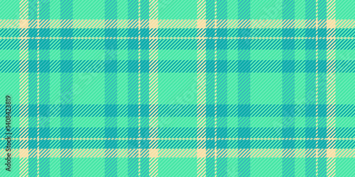 Vibrant teal and cream plaid pattern.  Perfect for textile design, website backgrounds, or crafting projects. This refreshing, summery texture evokes feelings of calmness and style.