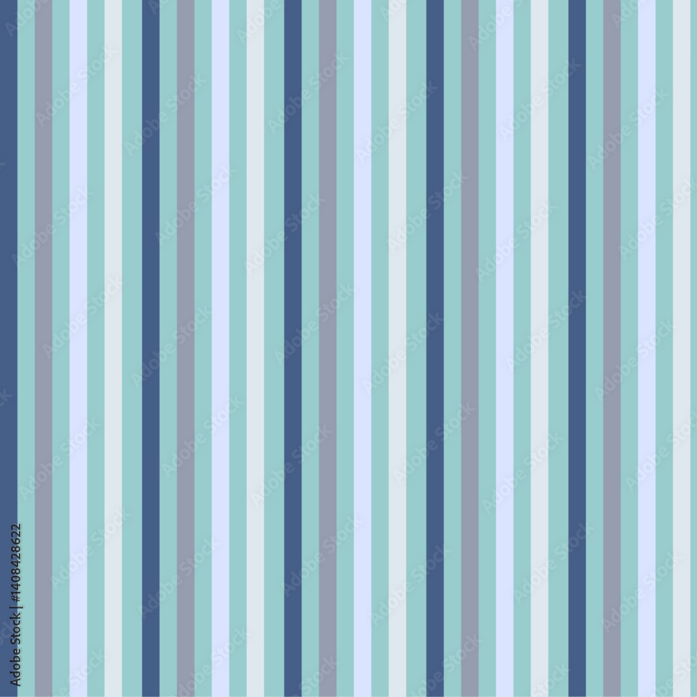 Simple Striped Pattern in Scandinavian Colors