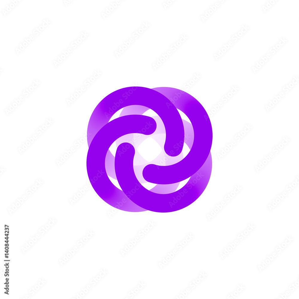 symmetrical spherical purple abstract 2d logo asset on transparent background symmetrical spherical purple abstract 2d logo asset on transparent background