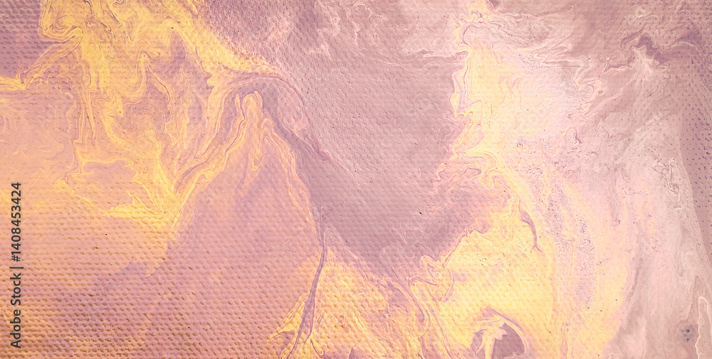 Naklejka premium Artistic Pattern and Texture Combined with Golden Elements