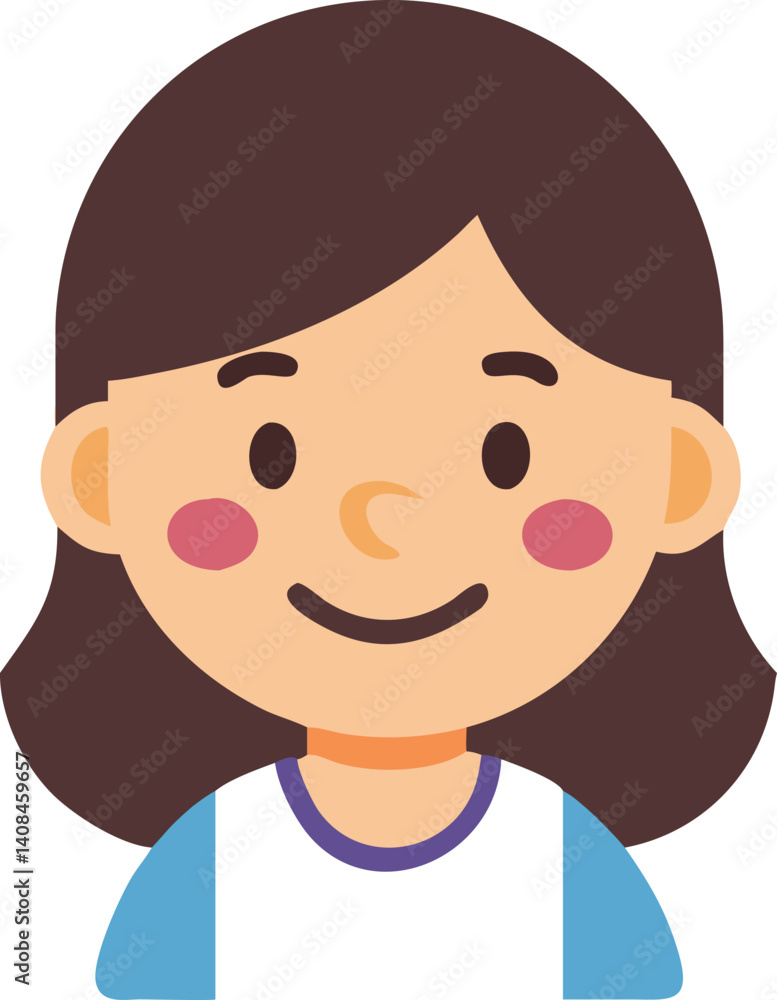 Obraz premium Friendly Girl