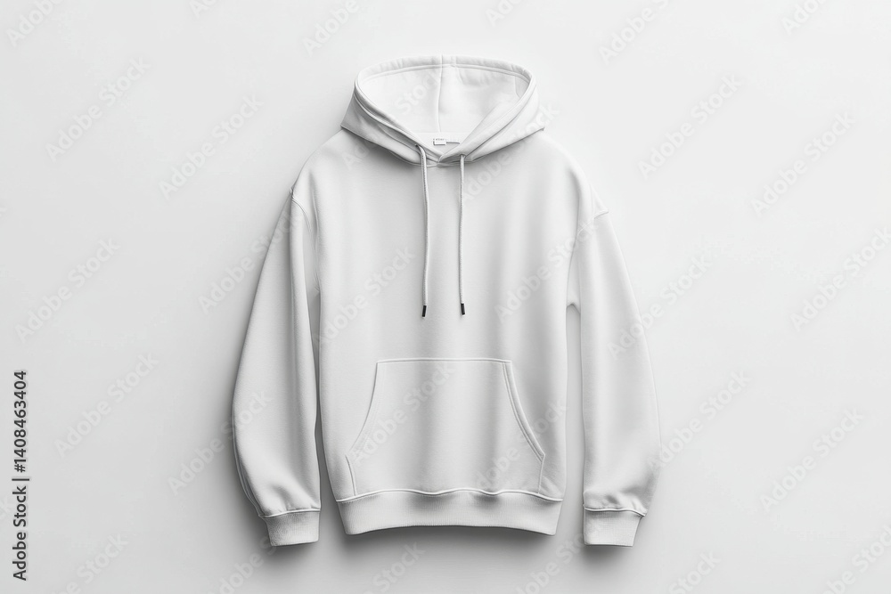 Hooded sweatshirt displayed on a plain background highlighting its design, shape, and color suitable for casual wear and daily activities Hooded sweatshirt displayed on a plain background highlighting its design, shape, and color suitable for casual wear and daily activities