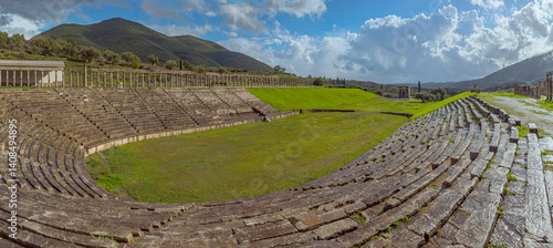 Foto Archaeological site of Ancient Messene, UNESCO World Heritage, Peloponnese, Gree