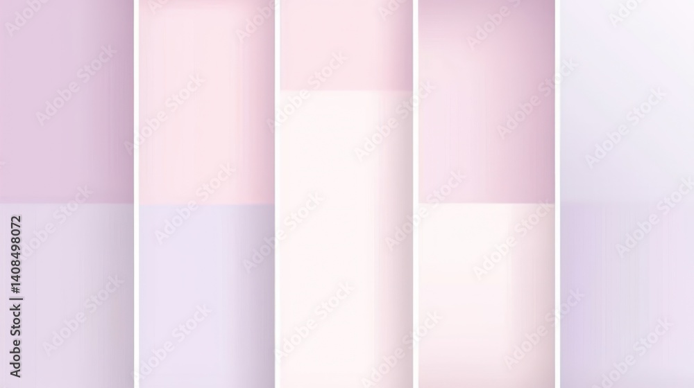 Fototapeta premium Pastel Color Block Background with Gradient Effect for Modern Design