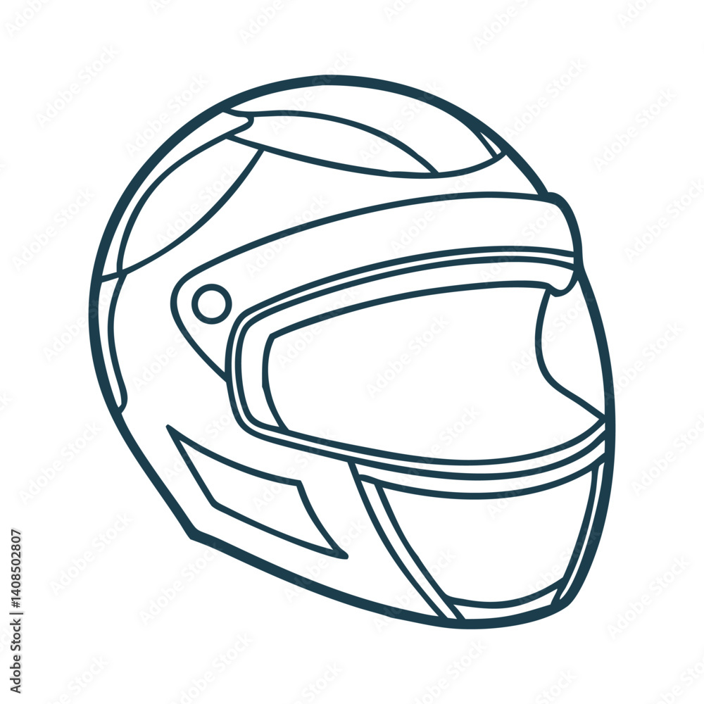 Fototapeta premium EPS Safety Helmet Vector File Placeholder Illustration