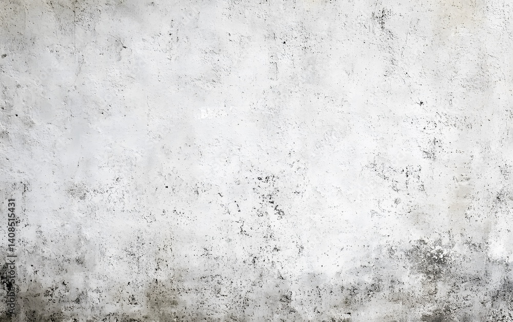Obraz premium Grunge White Concrete Wall Texture Background