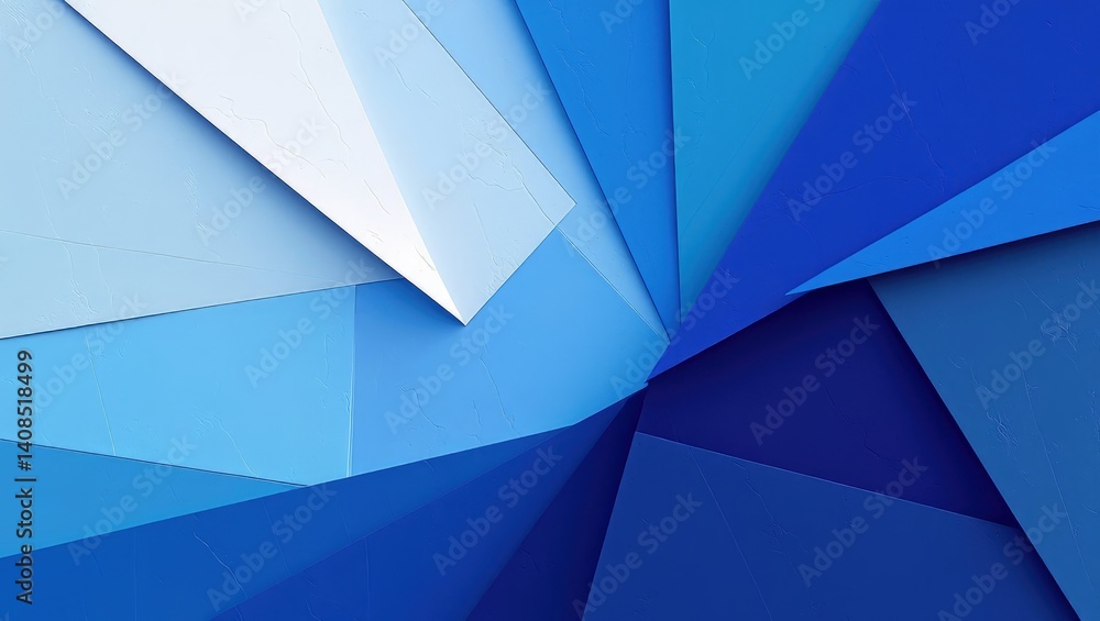 Obraz premium Light pastel soft pale dusty gray blue silver white abstract pattern background. Geometric shape. Line stripe angle facet triangle fold. Color gradient. Noise grain. Business, tech. Design. Minimal.
