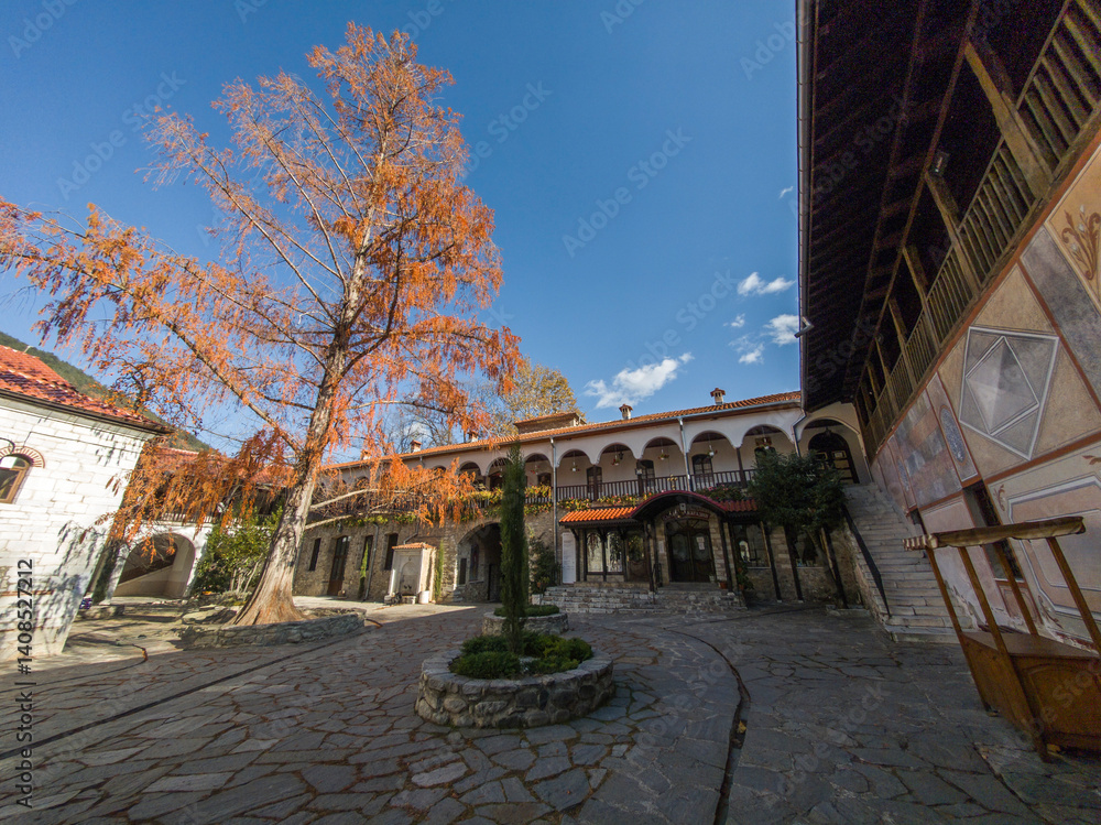 Medieval Bachkovo Monastery, Bulgaria