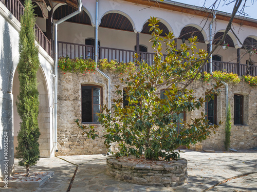 Obraz na płótnie Medieval Bachkovo Monastery, Bulgaria w salonie