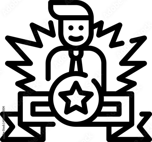 outstanding illustration on a white background     