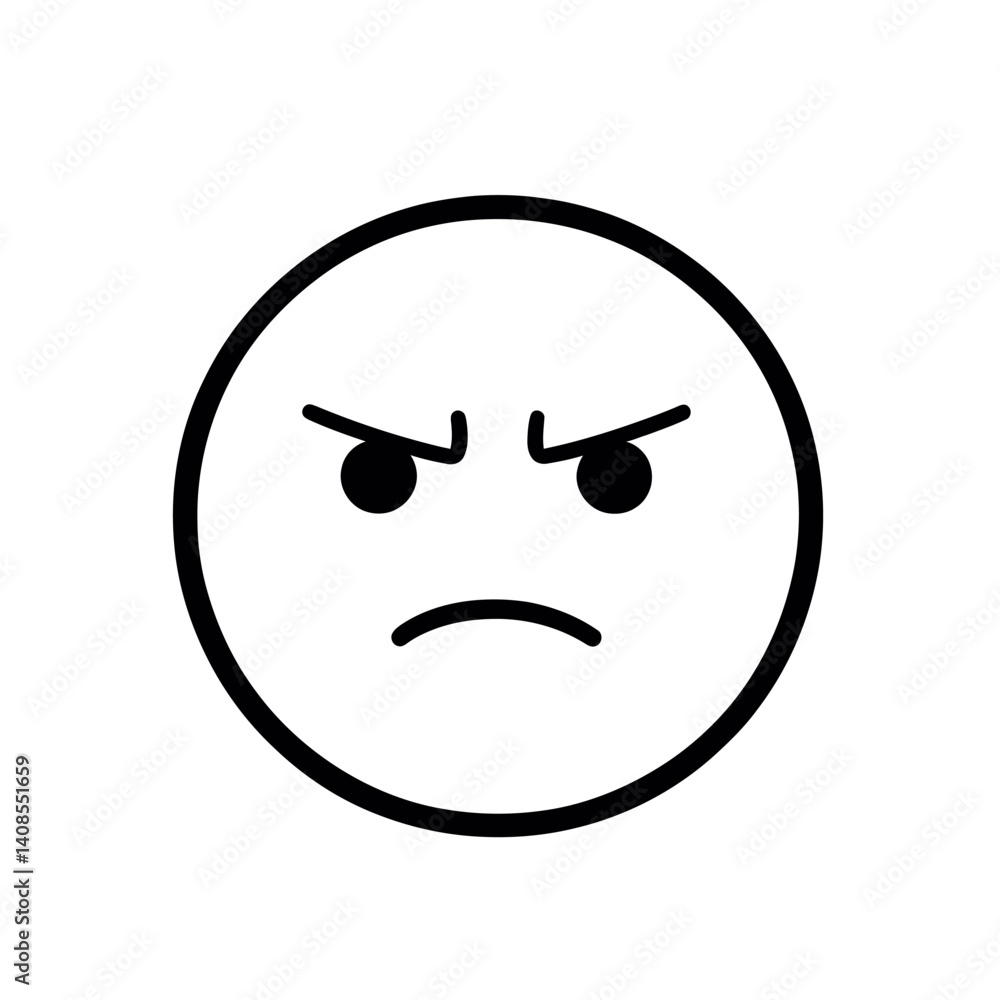 Modern illustration of flat expression emoticons, icon in dark color for website design, simple design on transparent background in PNG format Modern illustration of flat expression emoticons, icon in dark color for website design, simple design on transparent background in PNG format