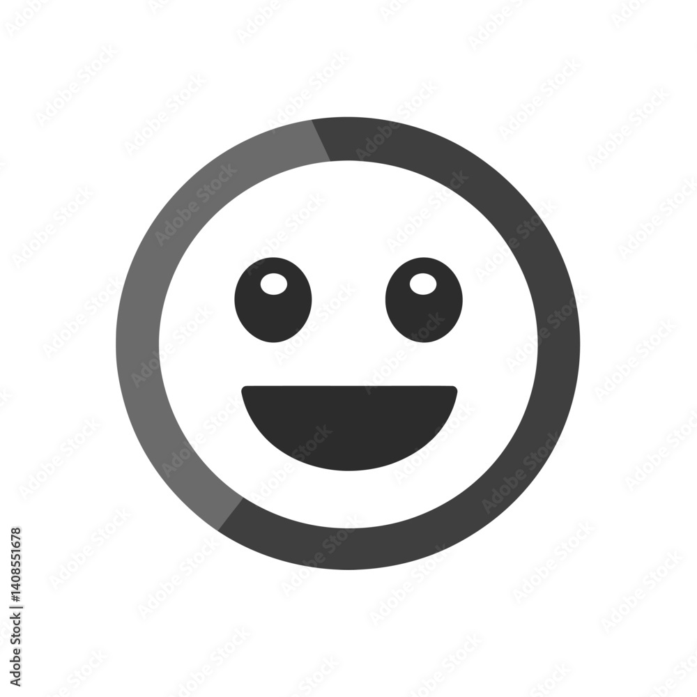 A contemporary illustration of smiling emoticon icons, depicted in dark hues, suitable for website design, featuring a simple aesthetic on a transparent PNG background A contemporary illustration of smiling emoticon icons, depicted in dark hues, suitable for website design, featuring a simple aesthetic on a transparent PNG background