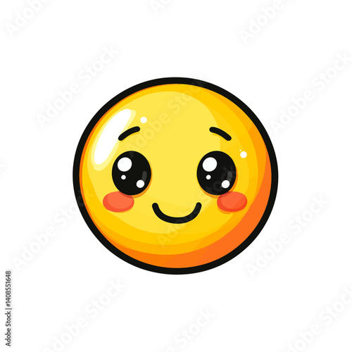 Modern illustration of resigned emoticons, featuring colored icons suitable for website design, presented in a simple style on a transparent background in PNG format