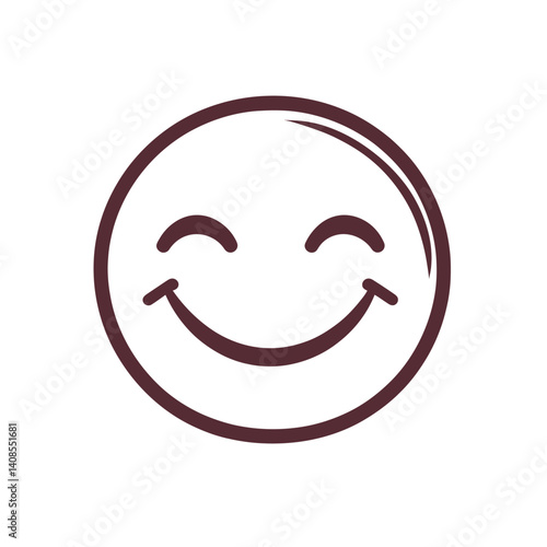 A contemporary illustration of smiling tooth emoticons, depicted in a dark hue, suitable for incorporation into website design, featuring a straightforward design on a transparent background in PNG