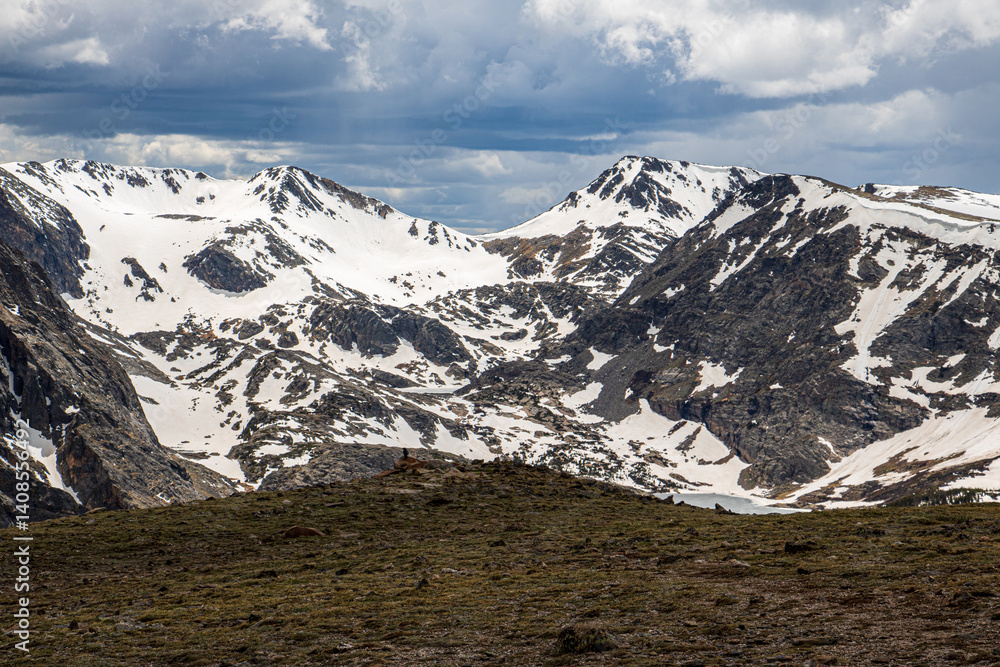 Obraz premium Majestic Rocky Mountain National Park.