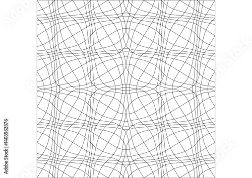 F 3-1 Abstract vector graphic based on harmonic vortex 