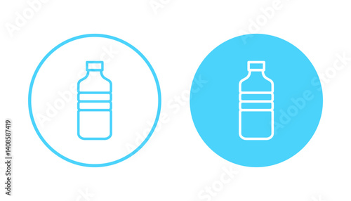Bottle icon vector. bottle sign and symbol