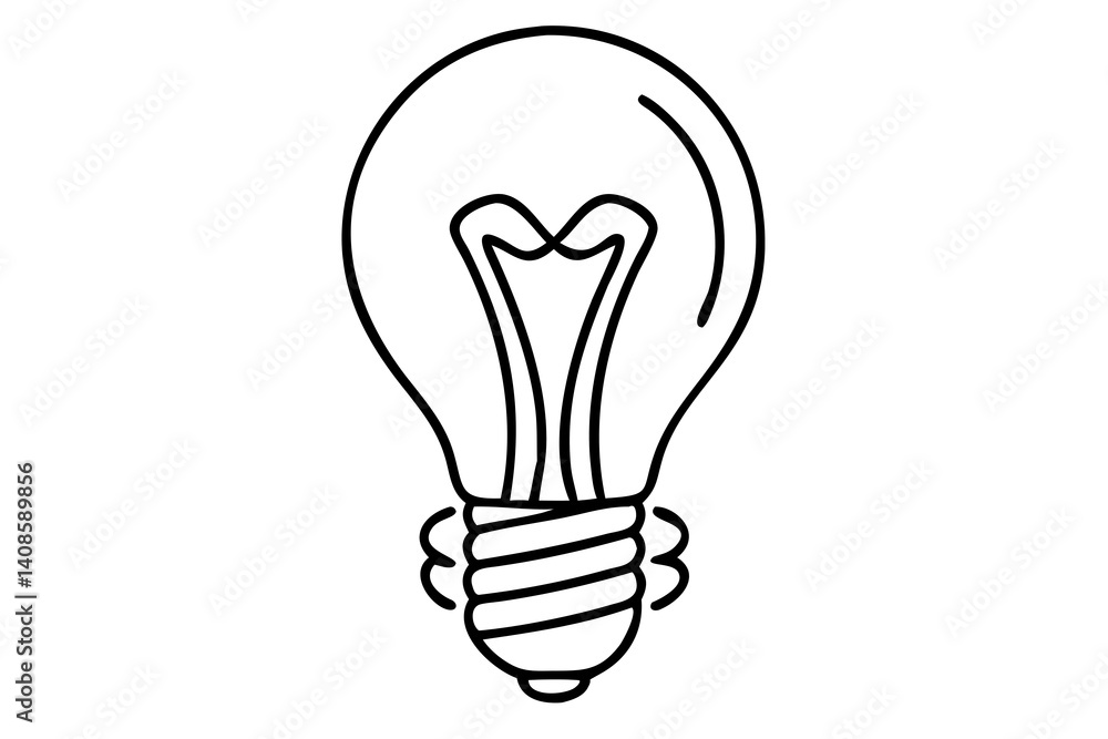 Bulb Lamp Line Art, Minimalist Light Bulb Illustration, Simple Lamp Drawing, Modern Lighting Sketch Bulb Lamp Line Art, Minimalist Light Bulb Illustration, Simple Lamp Drawing, Modern Lighting Sketch