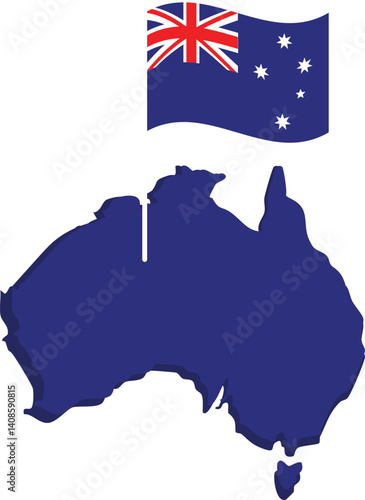 Australian maps and country area 