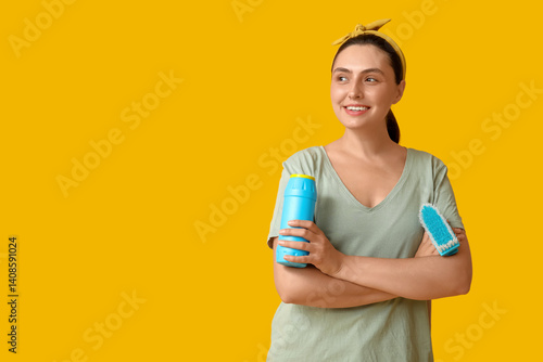 Beautiful young happy woman...