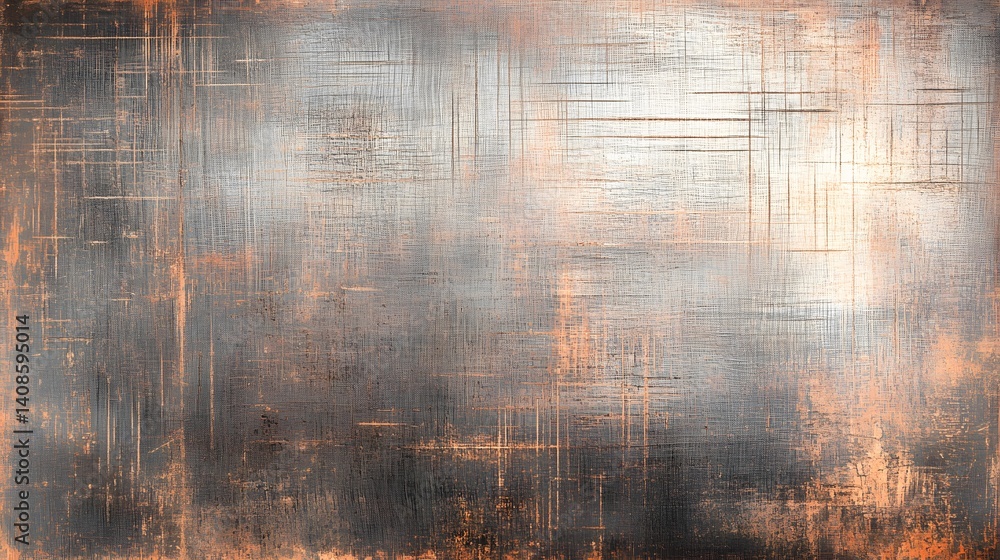 Abstract Grunge Metal Texture Background Grey Orange Abstract Grunge Metal Texture Background Grey Orange