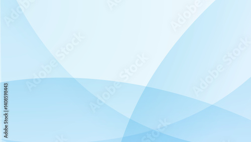 Abstract clean blue soft light lines modern background vector illustration 