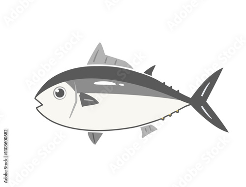 マグロをイメージしたイラスト