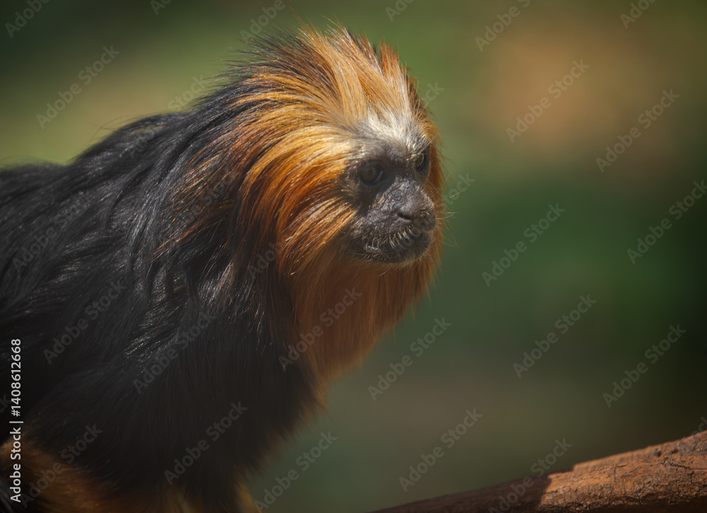 golden-headed lion tamarin (Leontopithecus chrysomelas) golden-headed lion tamarin (Leontopithecus chrysomelas)