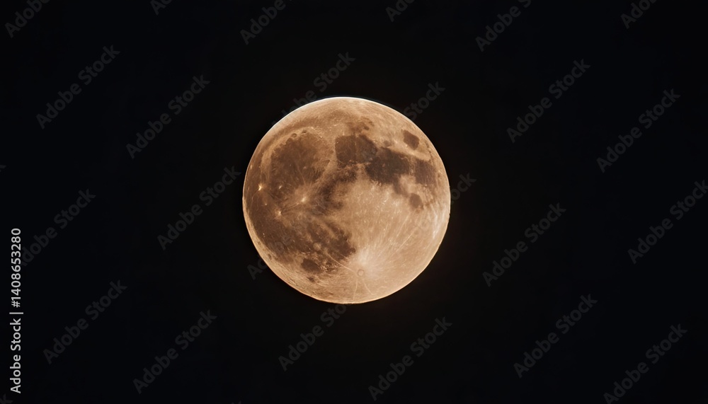 Fototapeta premium Scenic view of moon against sky at night 1