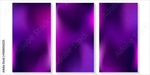 Abstract liquid background set. Gradient mesh. Effect dark color blend. Blurred fluid colorful mix. Modern design template for web covers, ad banners, posters, brochures, flyers. Vector eps10