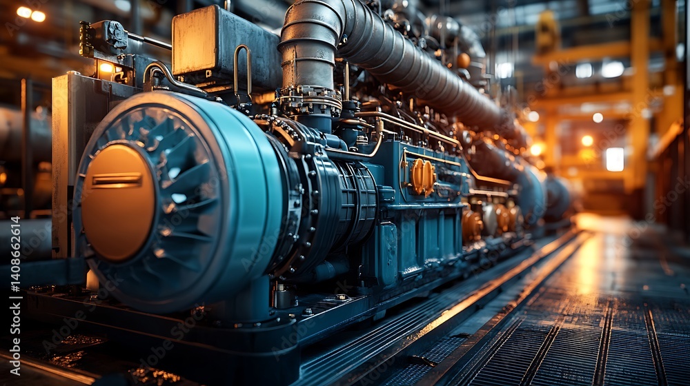 Industrial factory engine power generation plant Industrial factory engine power generation plant