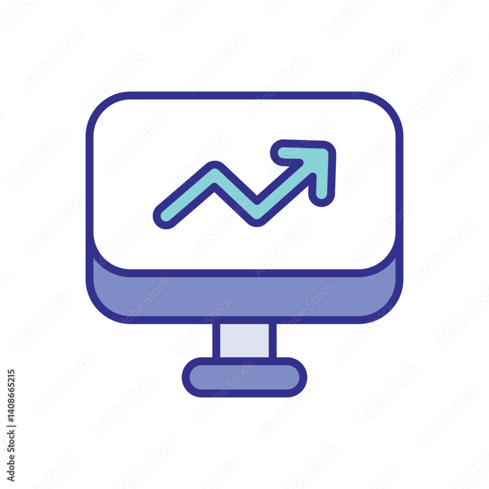 Analytics icon vector stock illustration Analytics icon vector stock illustration