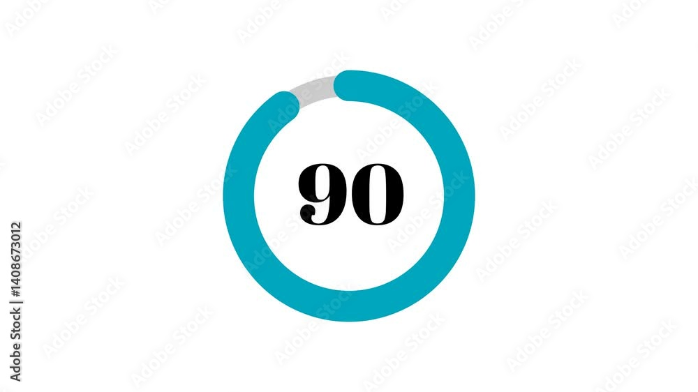 A loading animation featuring a 0-100% progress bar with circular icons. Includes a circular progress bar in 4K resolution with an alpha channel, isolated from the background. A loading animation featuring a 0-100% progress bar with circular icons. Includes a circular progress bar in 4K resolution with an alpha channel, isolated from the background.
