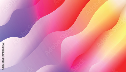 Background Texture Lines, Wave. Design For Your Header Page, Ad, Poster, Banner. Vector Illustration with Color Gradient.