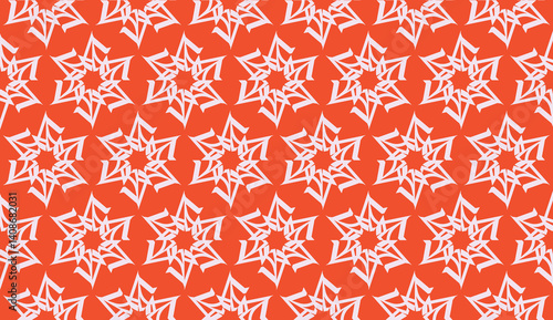 New elegant background with curved line in triangular style. Vector. Light coral shade. Smart business design