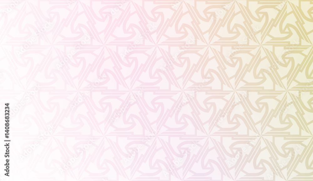 Pattern with geometric shape background. Vector illustration. Template for wallpaper, interior design, decoration, scrapbooking page. Gradient color Pattern with geometric shape background. Vector illustration. Template for wallpaper, interior design, decoration, scrapbooking page. Gradient color
