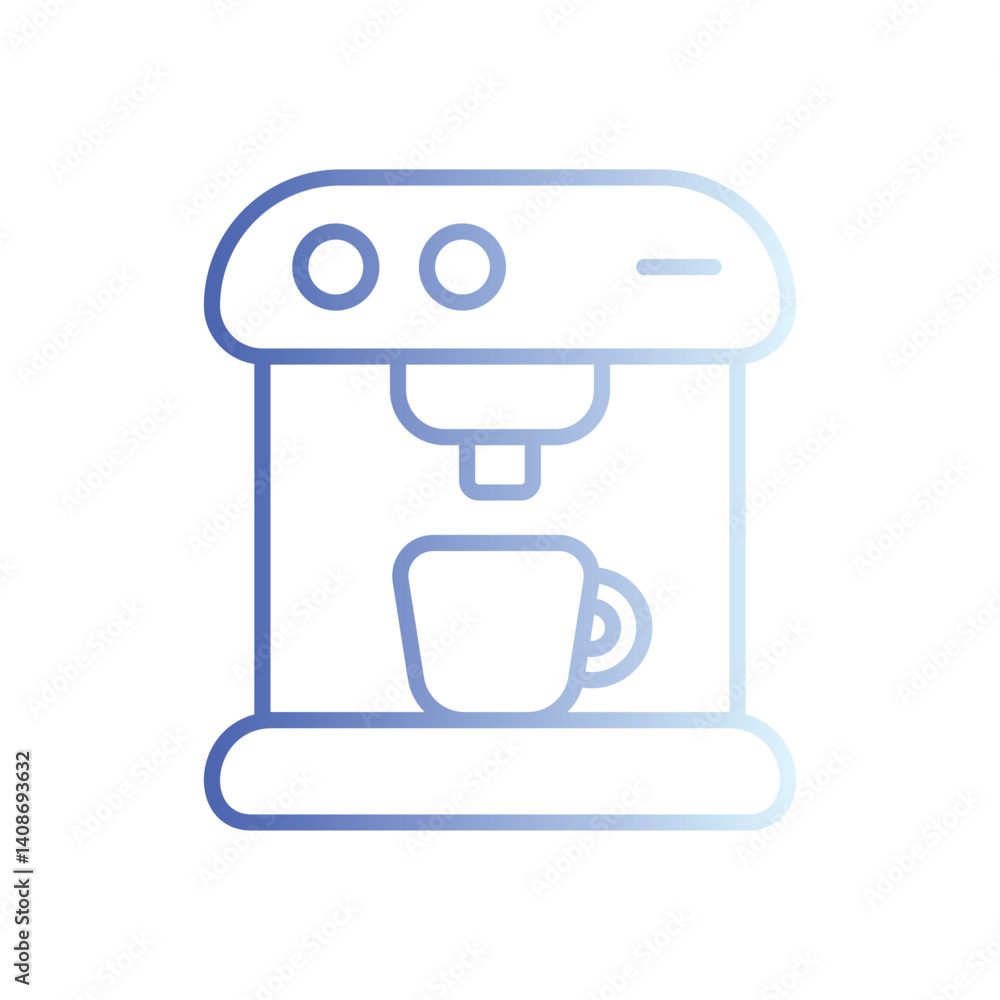 Coffee Maker icon vector stock illustration Coffee Maker icon vector stock illustration