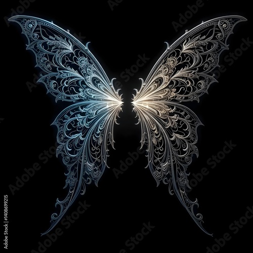 Ethereal Wings: Ornate Fairy & Angel Overlays for Photoshop

