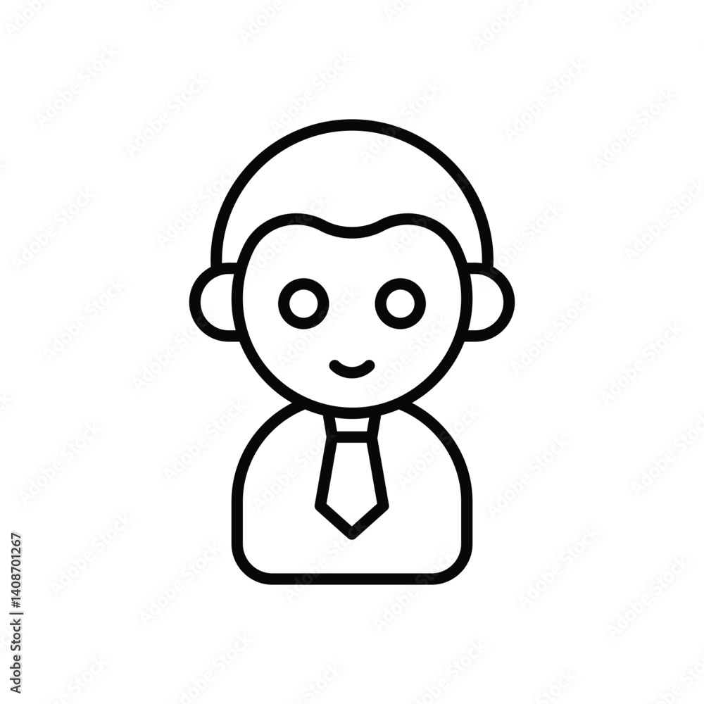 Employee icon vector stock illustration Employee icon vector stock illustration