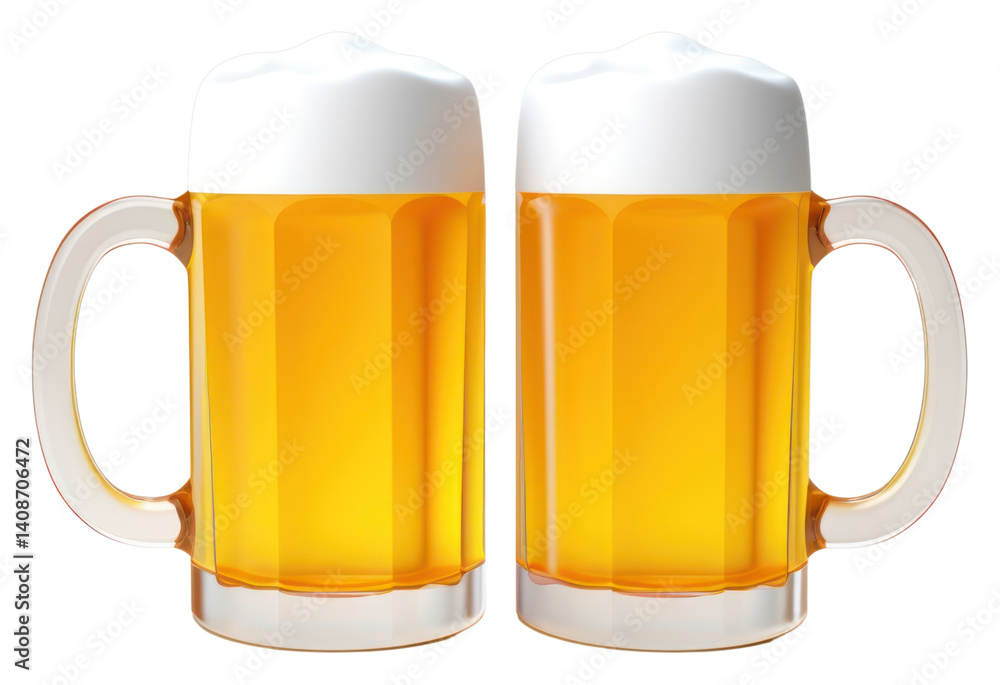 PNG Beer glass drink lager.