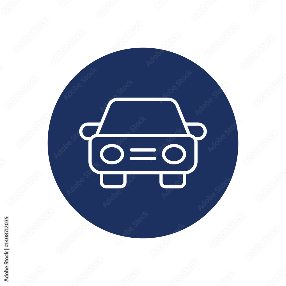 Car icon vector stock illustration Car icon vector stock illustration