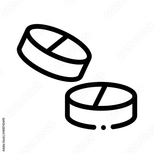 pills line icon