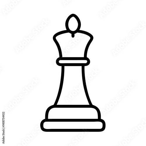Chess pieces. bishop chess. icon