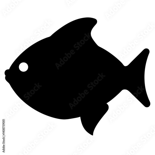 lemon tetra fish black silhouette of a moorish idol fish aquatic animal ocean life- simple black silhouette of a lemon tetra fish tropical sea life animal icon,